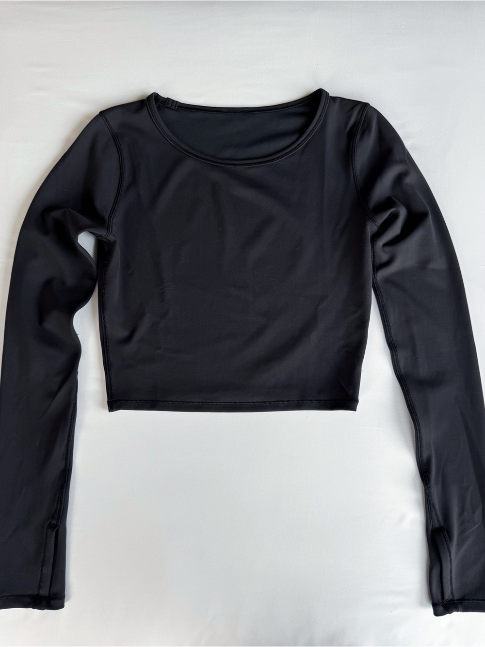 Lululemon Wunder Train Cropped Long Sleeve